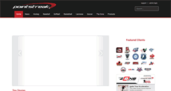 Desktop Screenshot of pointstreak.com
